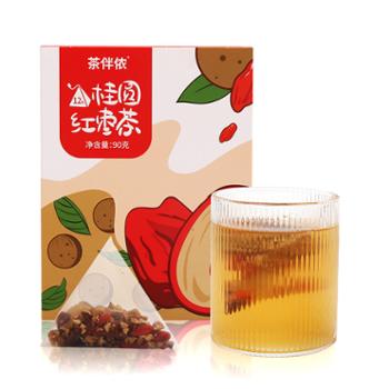 茶伴侬 桂圆红枣茶 1盒*90g（12包/盒）