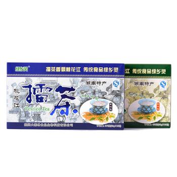 绿乡灵  盒装精品咸擂茶 375g