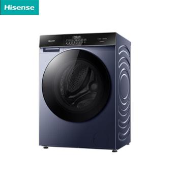 海信/Hisense 滚筒洗衣机全自动 10公斤洗烘一体 活水洗科技 大容量超薄嵌入 蒸汽除菌除螨 HD100DSE12F 一级能效