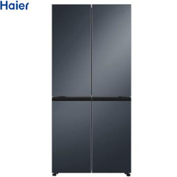 海尔/Haier 电冰箱十字对开四门变频家用超薄无霜403升 BCD-403WLHTDEDC9U1 一级能效