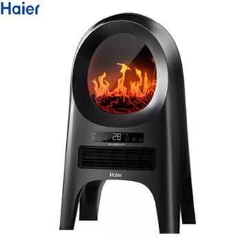 海尔/Haier 取暖器家用暖风机节能卧室小型烤火炉3D仿真火焰客厅冷暖 HNF-S2060A
