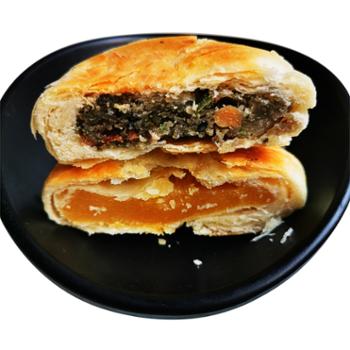 艾农人 苏式酥皮老月饼 55克X20个 传统糕点