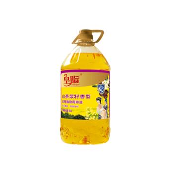 皇脂 山茶菜籽食用植物调和油 5L/桶