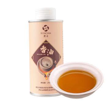 虎头山老乡亲 长阳县纯正香油 250ML