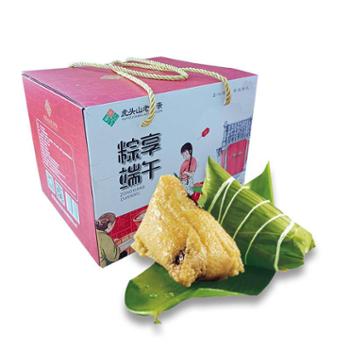 虎头山老乡亲 手工糯米粽子6咸味+6甜味礼盒装 1020g/盒