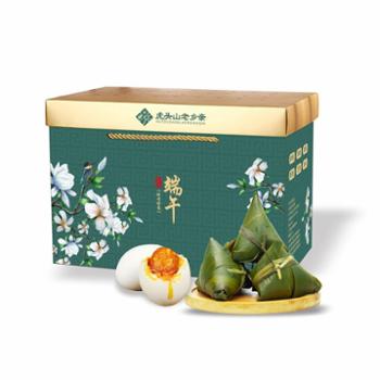 虎头山老乡亲 端午纯手工甜咸味粽子咸鸭蛋礼盒 24个装(约1800g)