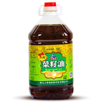 土家爱 生态菜籽油 5L/瓶