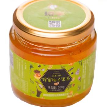 琳宇 有机蜂蜜柚子果茶 500g 普通盒装