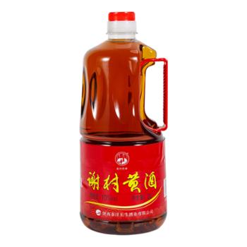 谢村桥 圆壶谢村黄酒纯粮酿造糯米黄酒北方黄酒 2L