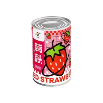 润野 润野水果罐头草莓罐头 425g*5罐