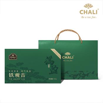 CHALI 铁观音罐装茶叶礼盒 150g×2