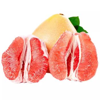 品宜品 三红蜜柚 红心柚子 5斤装【单果850-1500g】带箱