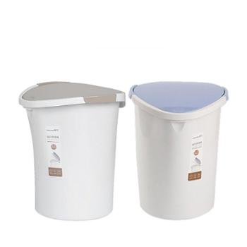 茶花（CHAHUA） 家用按压式茶渣分离桶 8.8L 1只装（浅咖 浅蓝随机发货）1521