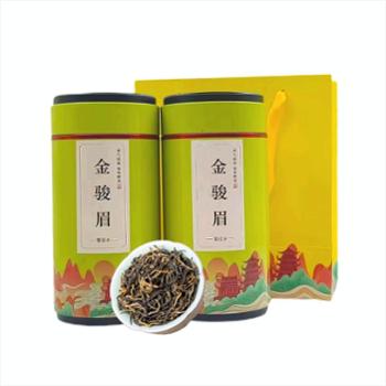 赛佳乡 金骏眉红茶 春茶茶叶500g（250gx2罐）国风罐配手提袋