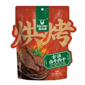 科尔沁 古法卤牛肉干大片手撕 120g/袋