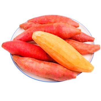 东江物语 安远县新鲜采摘红蜜薯 5斤