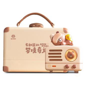 猫王音响 LINE FRIENDS小王子布朗熊无线蓝牙音箱 MW-2A