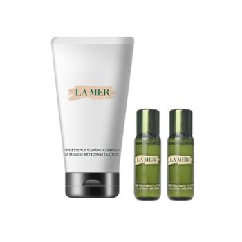 海蓝之谜/LAMER 璀璨净澈泡沫洁面乳125ml+修护精粹水30ml*2 125ml+30ml*2