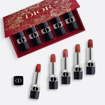 迪奥/Dior 迪奥口红情人节限定五件小样套盒