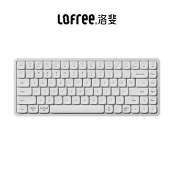 LOFREE 洛斐小顺84双模矮轴机械键盘-银色幽灵 OE915