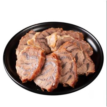 菖晟坊 酱牛肉 五香味 0添加 一斤装 下酒菜 方便零食即食食品