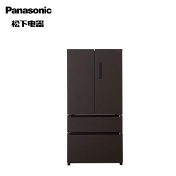 松下/Panasonic 573升超薄嵌入式大容量多门法式冰箱 一级能效 NR-W581TM-T