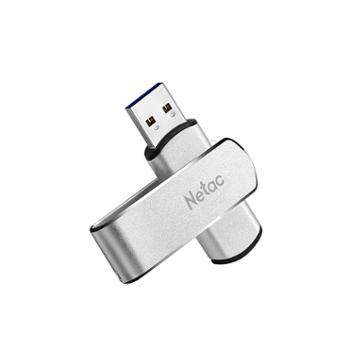 朗科 U盘 高速USB3.0 带指示灯 U388 金属旋转优盘 64GB