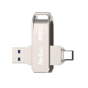 朗科 双接口U盘 Type-C/USB3.2 128GB US15