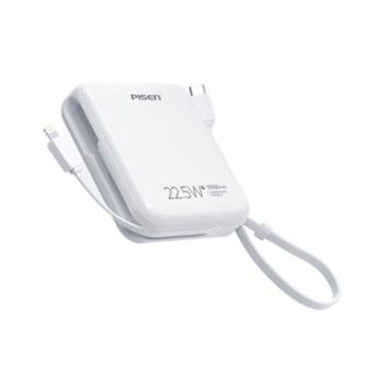 品胜/Pisen 移动电源自带双快充线10000毫安22.5w TP-D081 Type-C线/lighting线