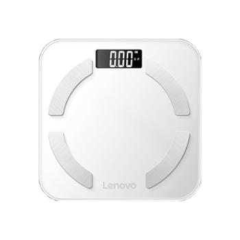 联想/lenovo 智能体脂秤充电款 智能蓝牙APP WSC004 家用电子秤 精准体重秤