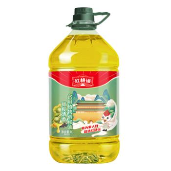 红耕谣 橄榄清香食用植物调和油 4L