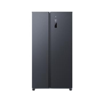 小米 米家冰箱 536L 对开门大容量 静音一级能效 墨羽岩面板 BCD-536WMSA