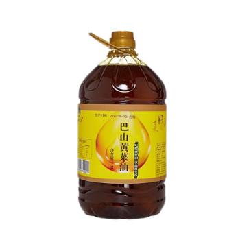 宣农优品 宣汉县巴山黄菜油 5L