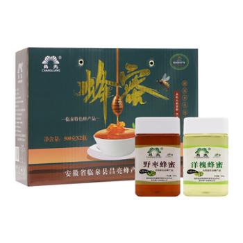 昌亮 蜂蜜洋槐野枣蜂蜜礼盒 1kg