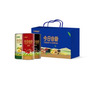 今粮道 谷物粉礼盒营养谷物送礼送长辈谷粉礼盒 370g*3