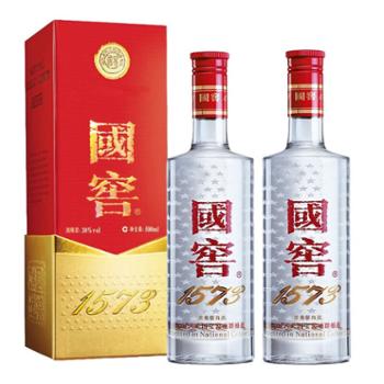 国窖1573 浓香型白酒38度 500ml*2瓶