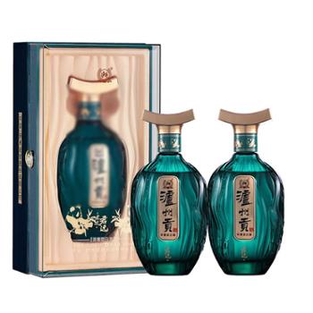 泸州老窖 泸州贡 君远 52度 500ml*2瓶