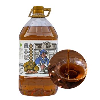 玺丰收 压榨浓香花生油（供投） 5L