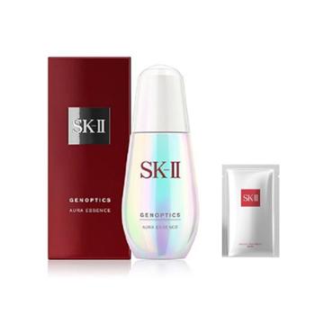 SK-II 光蕴环采钻白精华露 50ML/75ML小灯泡 赠送单片前男友面膜