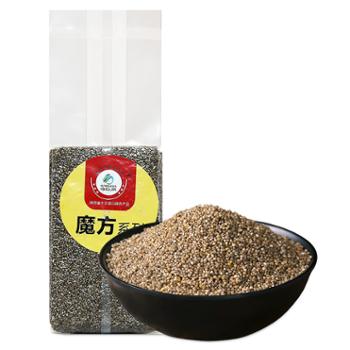 峁圪垯 延安黑小米农家杂粮小米粥黑小米孕妇宝宝月子小米 500g*2袋 魔方系列真空装