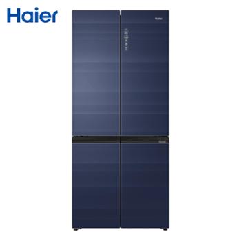 海尔/Haier 466升法式门冰箱一级能效双变频EPP超净系统三档变温空间五重净味杀菌家用省电 BCD-466WGHFD59B1U1