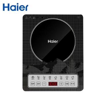 海尔/Haier 电磁炉2200W大功率 按键调节耐用面板 HIC-K22201S