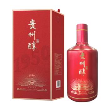 贵州醇 53度 贵州醇1950【贵州老字号】酱香型白酒 500mL 1瓶 生态酿酒企业酿造 纯粮食酒