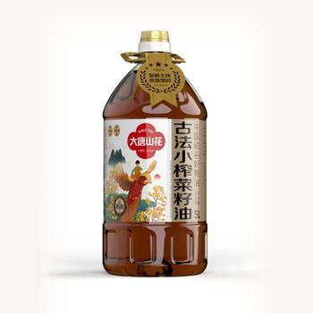 大唐山花 古法小榨菜籽油 5L