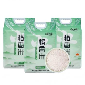 玺丰收 粒粒甄选品质不凡高山稻香米 5kg*3袋/件