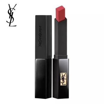 伊夫.圣罗兰/YSL 细管丝绒纯口红 小黑条口红2g