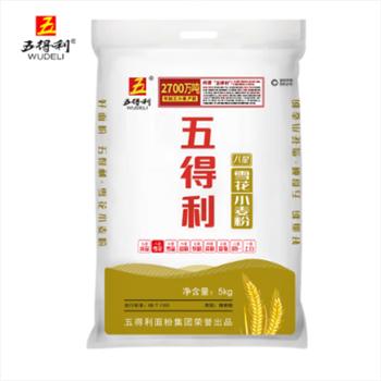 五得利 八星雪花小麦粉5kg/袋包邮 5kg