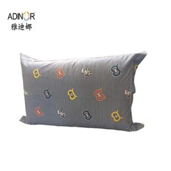雅迪娜/ADINOR 全棉枕套、天丝枕套、提花枕套、磨毛枕套、长绒棉枕套 颜色花型面料随机发（一只）